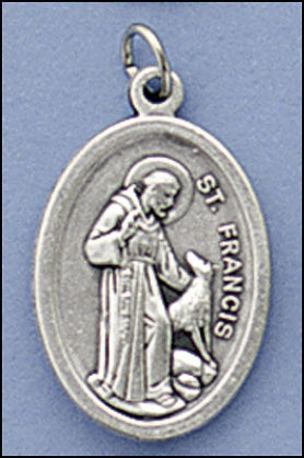 St. Francis 1" Silver Medal