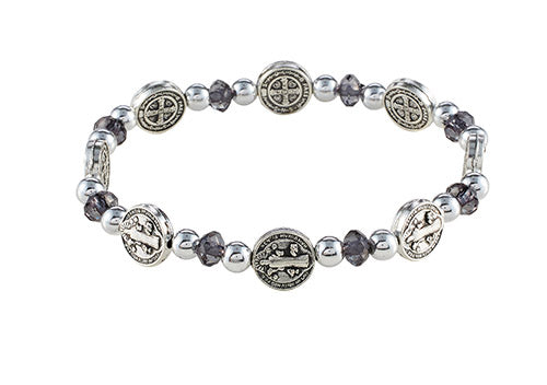 St. Benedict Medals stretch bracelet