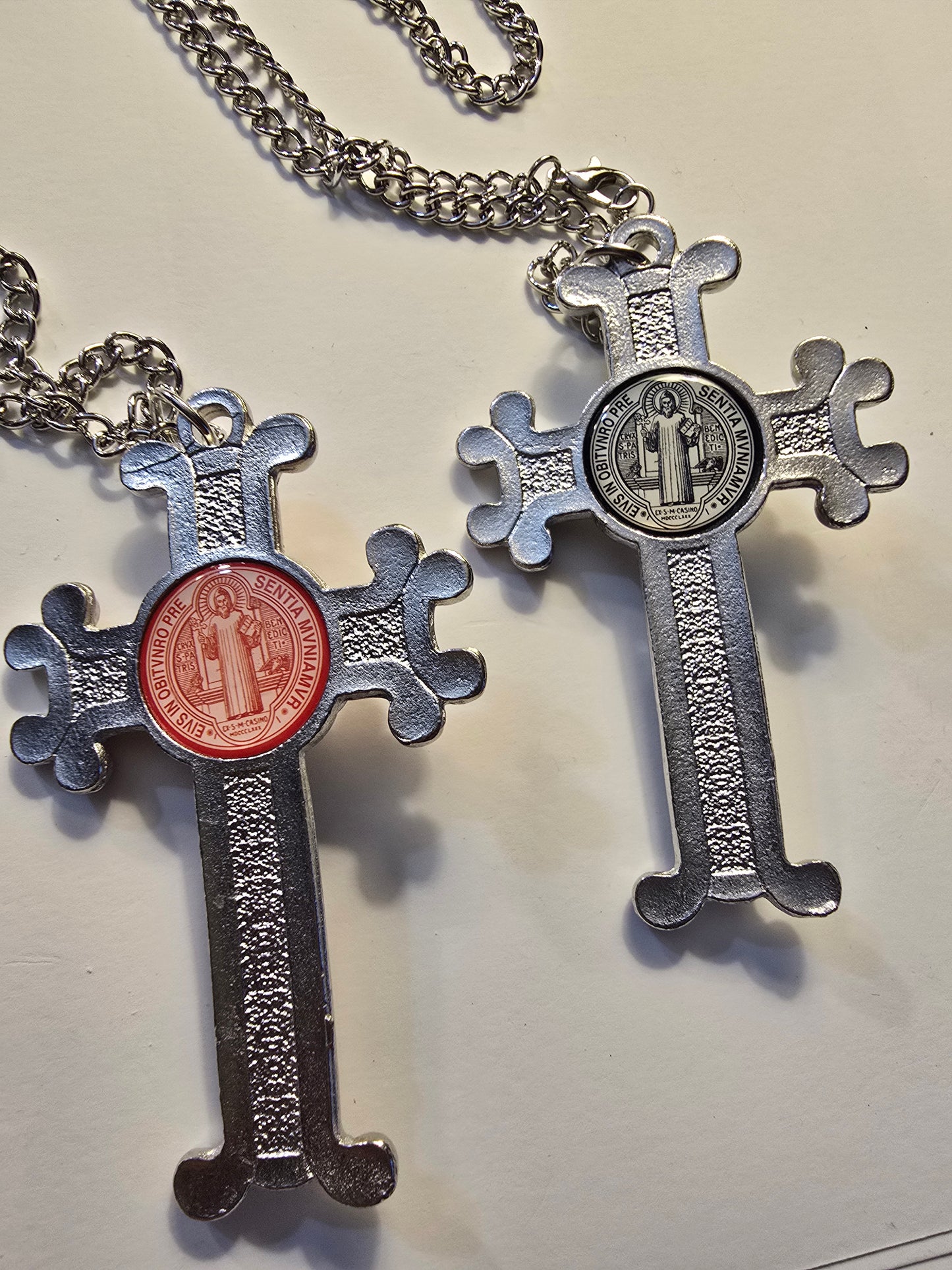 St. Benedict Ornate Crucifix Pendant
