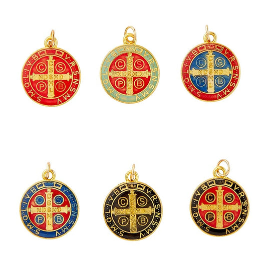 St. Benedict Gold Plated Medals