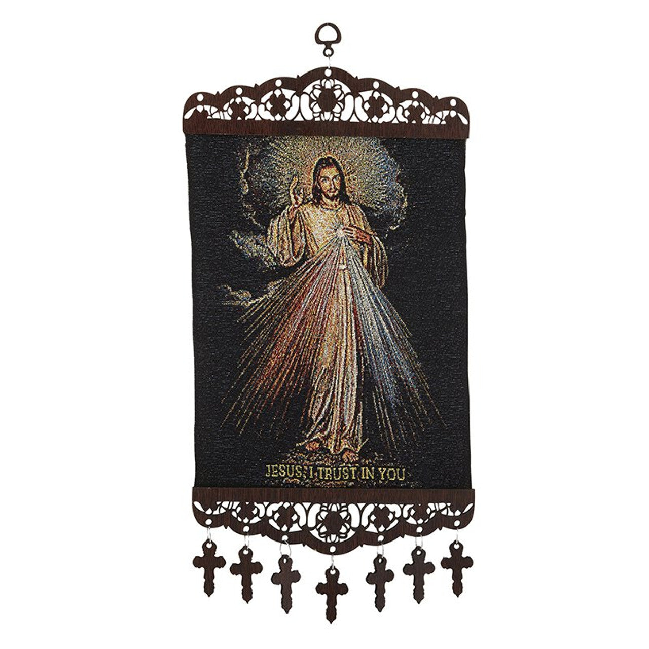 Divine Mercy Tapestry Hanger