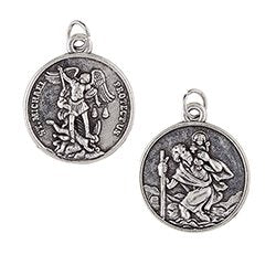 St. Michael/St. Christopher Medal