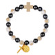 St. Benedict Bead & Hematite Bracelet