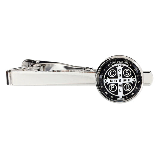 St. Benedict Tie Clip