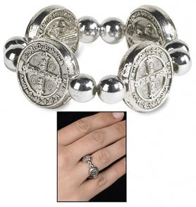 St. Benedict Ring (adjustable)
