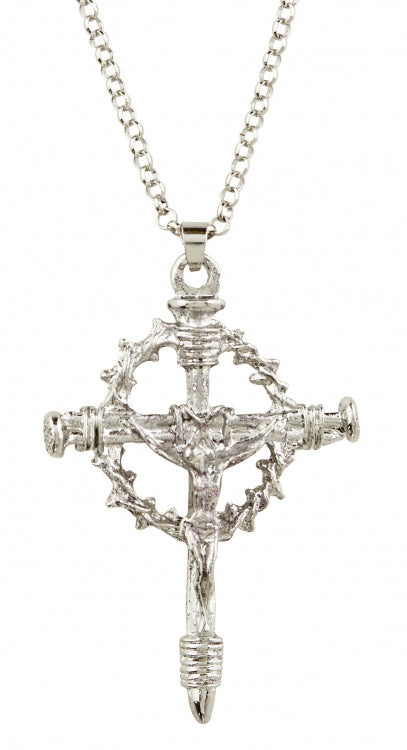 Crown of Thorns Crucifix Pendant