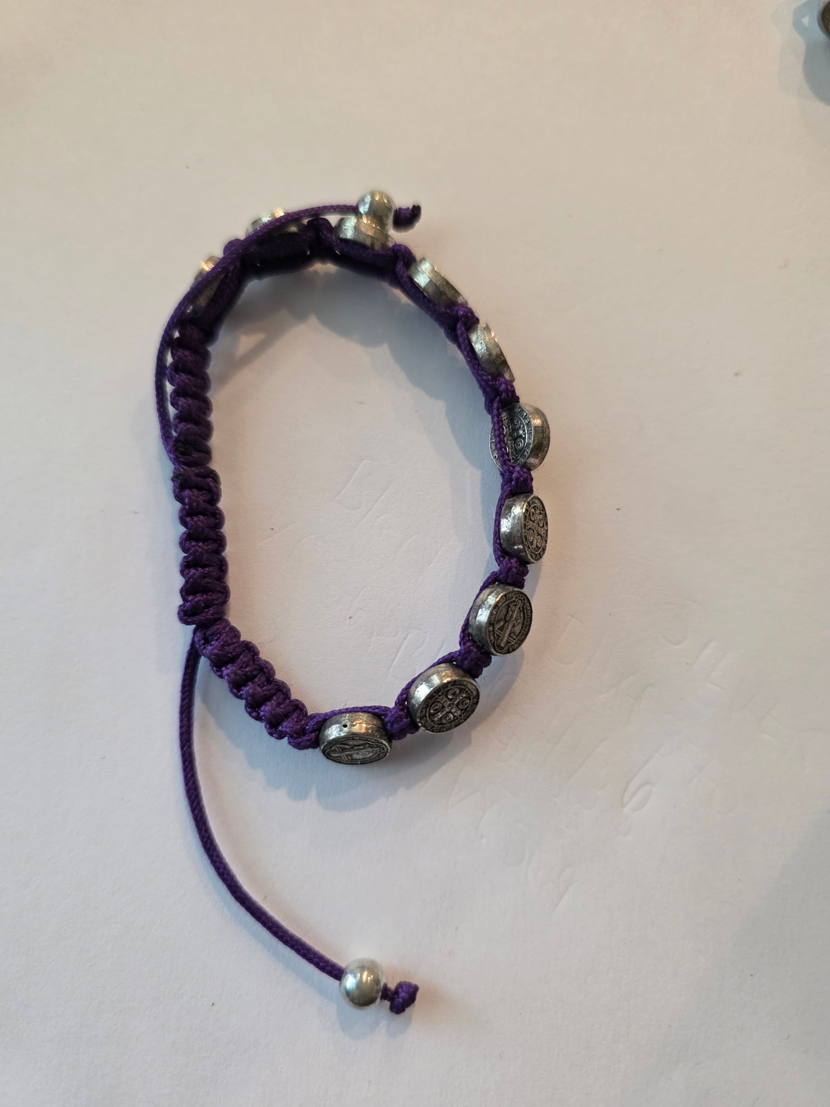 St. Benedict Corded Bracelet