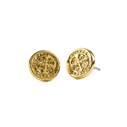 St Benedict Stud Earrings